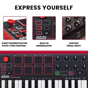Akai Professional MPK Mini MKII | 25 Key Portable USB MIDI Keyboard - Image 3
