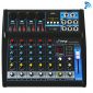 Pyle Professional Audio Mixer Sound Board Console - Desk System Interface