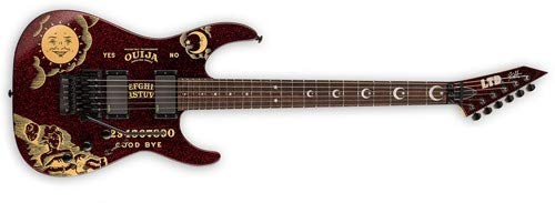 Sparkle Ouija Red Metal Flake Limited Edition Electric Guitar