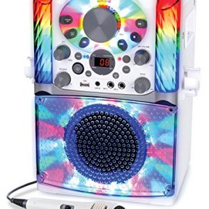 Singing Machine Bluetooth CD+G Karaoke System White - Image 3