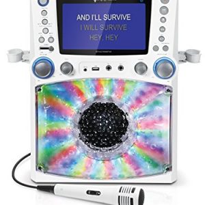 Singing Machine Bluetooth Karaoke Machine with Disco Lights