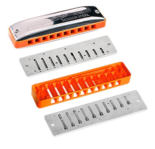 Upgrade Your Blues with the SEYDEL Blues SESSION STEEL Harmonica in B