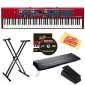 Nord Stage Keyboard Bundle with Stand, Moog EP-3 Expression Pedal