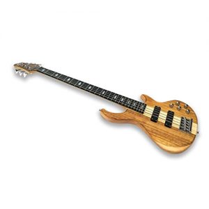 5 String Electric Bass Guitar Millettia Laurentii+Okoume body - Image 3