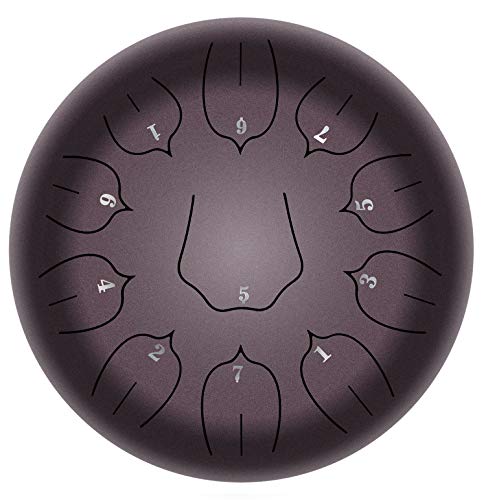 Steel Tongue Drum - 11 Notes 12 inches - Percussion Instrument