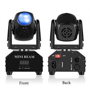 Mini Moving Head Stage Light(4 in 1)Beam Spot LED Lighting Effect