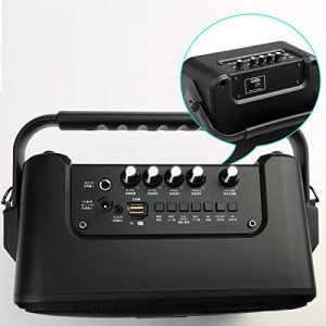 Shinco Portable PA System - Battery Powered Speaker with 2 UHF Wireless Microphones for Dynamic Events and Gatherings - Image 4
