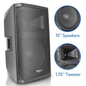 Bluetooth PA Monitor Speaker System - 1400 Watt Max 2 Way Indoor Outdoor - Image 3
