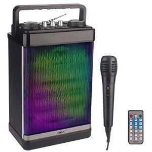 RHM Portable Karaoke Speaker with Microphone,PA System Bluetooth Speaker