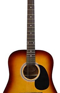 Fender Squier Dreadnought Acoustic Guitar - Sunburst Learn-to-Play Bundle - Image 2