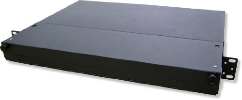 Lynn Electronics 1U Fiber Optic Rackmount Enclosure Panel