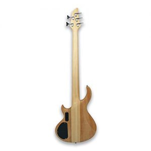 5 String Electric Bass Guitar Millettia Laurentii+Okoume body - Image 2