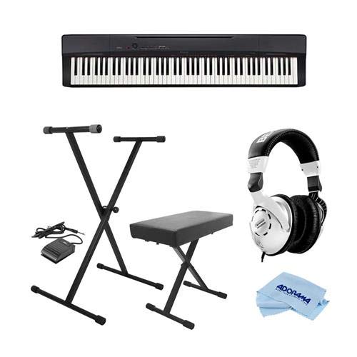 Casio Privia 88-Key Portable Digital Piano, Black