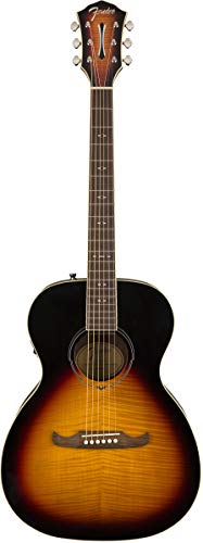 Fender Concert Acoustic-Electric Guitar - Natural Bundle