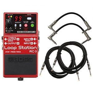 BOSS Loop Station Pedal Bundle with Alkaline Battery