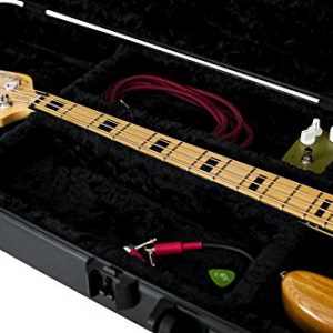 Secure Travels for Your Bass: Gator Cases Molded Flight Case with TSA Locking Latch - Ideal Protection for Fender P and J Bass Style Guitars - Image 3