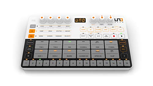 IK Multimedia UNO Drum Portable Analog/PCM Drum Machine