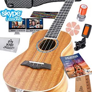 Ukulele Starter Kit Mahogany Uke, Compression Sponge Case