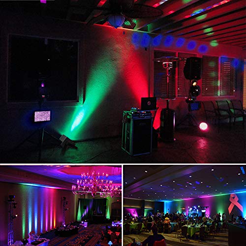 Par Lights DMX, RGB 36 LED DJ Stage light Sound Activated