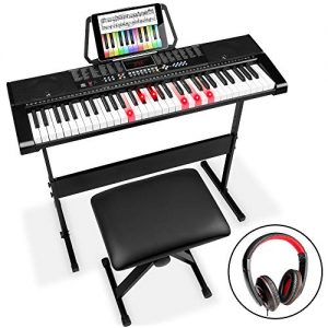Best Choice Products 61-Key Beginners Electronic Keyboard Piano Set