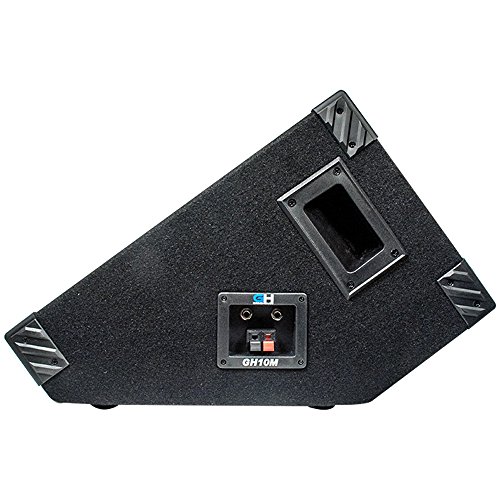 Grindhouse GH10M-Pair 10 Inch Passive Wedge Floor Monitors – 300 Watts RMS Each