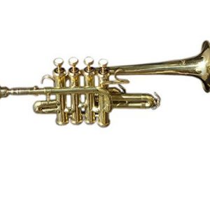 Piccolo Trumpet Brass Finish Picollo Bb/A Pitch W - Image 2