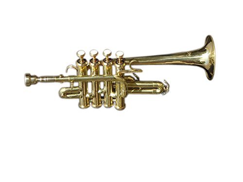 Piccolo Trumpet Brass Finish Picollo Bb/A Pitch W
