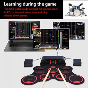 Electronic Roll-Up Drum Set: Unleash Your Rhythmic Potential Anywhere, Anytime - Image 3
