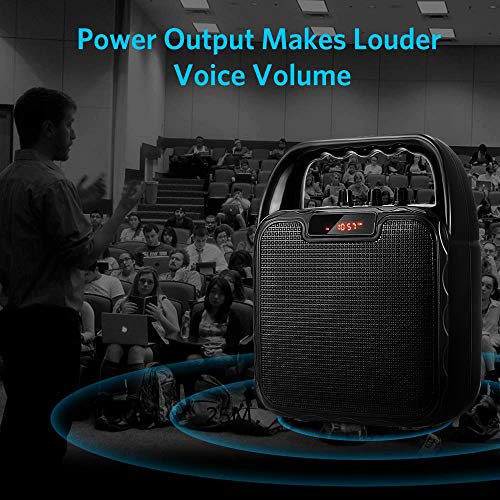 Portable PA Speaker System - Bluetooth Speaker with Microphone, All-in-One Karaoke Machine and Voice Amplifier for Ultimate Party and Karaoke Experience