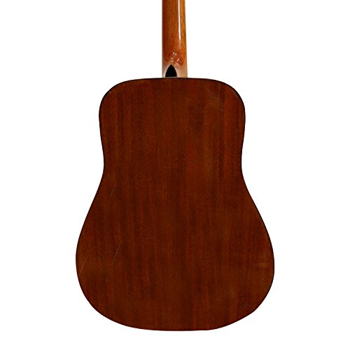Acoustic Dreadnought Guitar Bundle: Unleash Musical Brilliance with Custom Pickguard, Case, Tuner, and More! ??