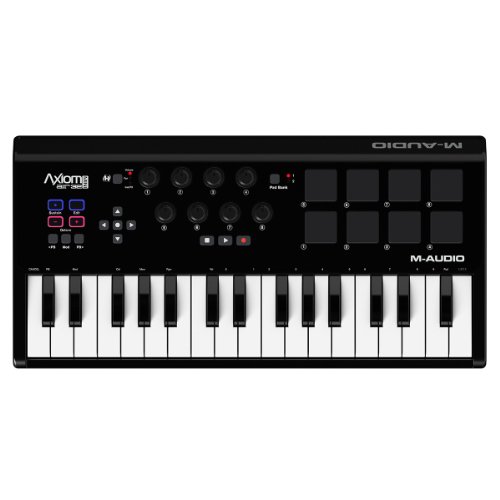 Unleash Creative Beats with M-Audio Axiom AIR Mini 32 MIDI Keyboard Controller - Perfect Holiday Gift for Aspiring Music Producers! ??