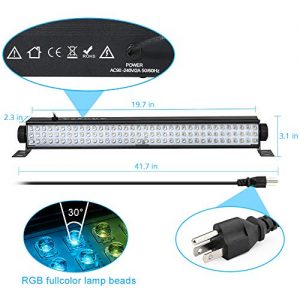 Wash Light Bar, 20" 25w 108 RGB LEDs Stage Light Bar - Image 3