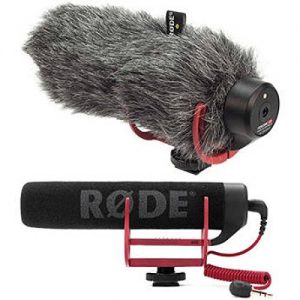 Rode VideoMic GO On-Camera Shotgun Microphone and DeadCat