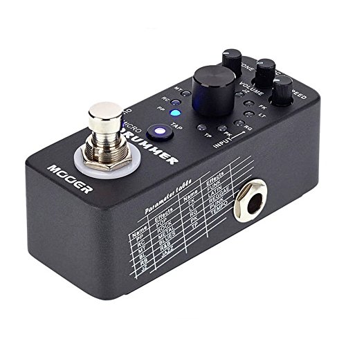 Mooer Audio Micro Drummer Digital Drum Machine Pedal