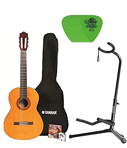 Yamaha Nylon String Classic Guitar Bundle with Padded Bag