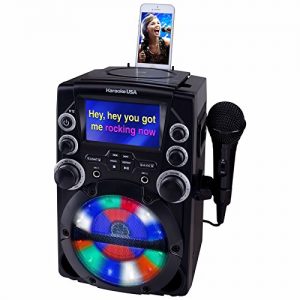 Karaoke USA CD+G Karaoke System with 4.3" Color TFT Screen