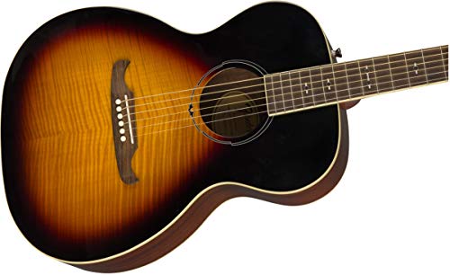 Fender Concert Acoustic-Electric Guitar - Natural Bundle