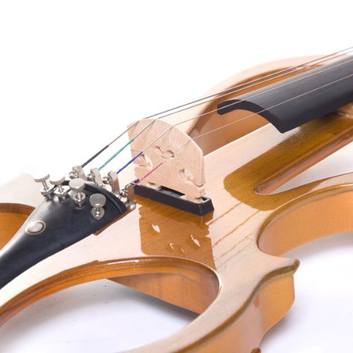 Cecilio 3/4 Solid Wood Electric/Silent Violin with Ebony Fittings
