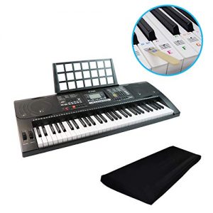 QMG 61 Key Digital Electronic Keyboard Piano with Dust Cover