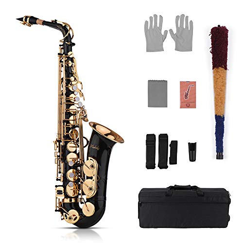 Muslady Eb Alto Saxophone Sax Brass Lacquered Gold