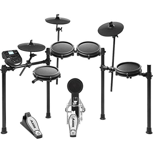 Alesis Nitro Mesh Electronic Drum Kit With a Pair of Drum Sticks + Headphones