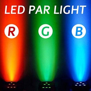 LED Par Light-Nurxiovo 4PCS DMX Stage Lights LED Par Lighting - Image 2
