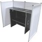 Harmony Audio Aluminum Portable DJ Facade Booth Scrim