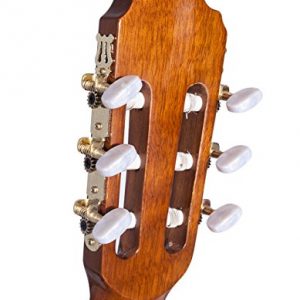 WINZZ Nylon-string Classical Guitar 39 Inches Electric Build-in Pickup Cutaway - Image 4