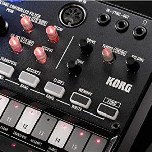 Korg Volca Nubass Vacuum Tube Synthesizer Bundle - Image 4