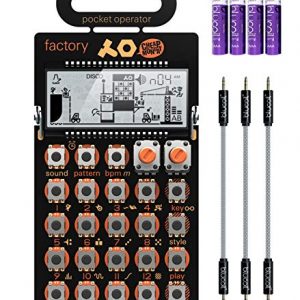 Teenage Engineering Pocket Operator Factory Lead and Chord Synthesizer Bundle