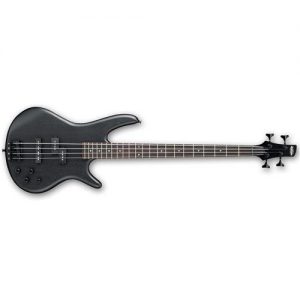 Ibanez 4 String Bass Guitar, Right Handed, Weathered Black