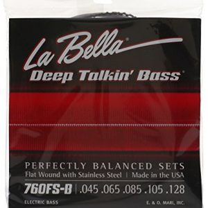 La Bella Flat Wound Bass 5 Strings Set