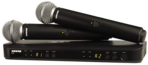 Shure Dual Channel Wireless Handheld Microphone System