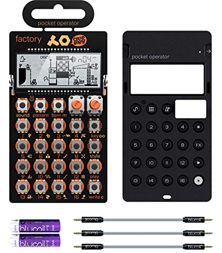 Teenage Engineering Pocket Operator Factory Lead and Chord Synthesizer Bundle